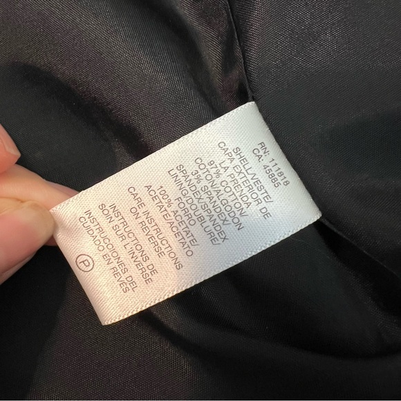 🤩 LIKE NEW MK Michael Kors Black Blazer Jacket Women’s Size 4 - Picture 12 of 14